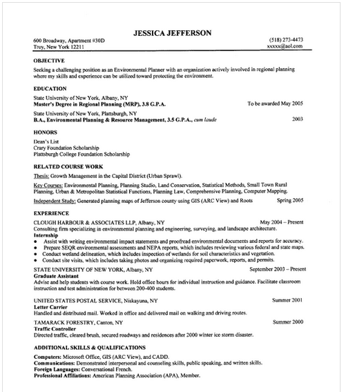 resume building guide