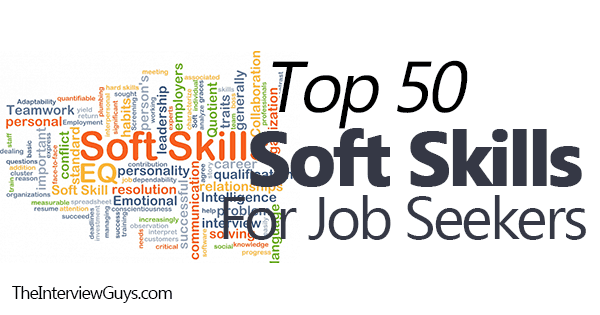 top 50 soft skills for job seekers