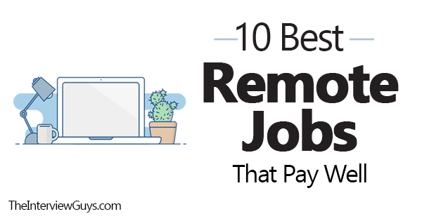 remote jobs that pay well