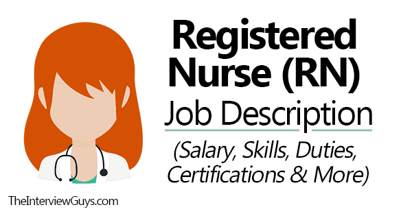 Registered Nurse Job Description Salary Duties Skills Certification More