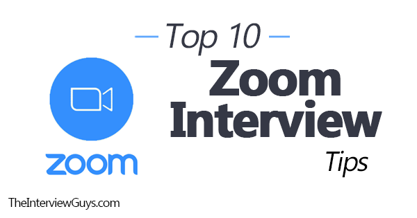 zoom interview tips