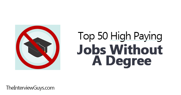 highest paying jobs without a degree
