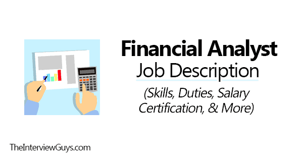 Financial Analyst Job Description Skills Salary Duties 