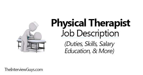 Physical Therapist Job Description