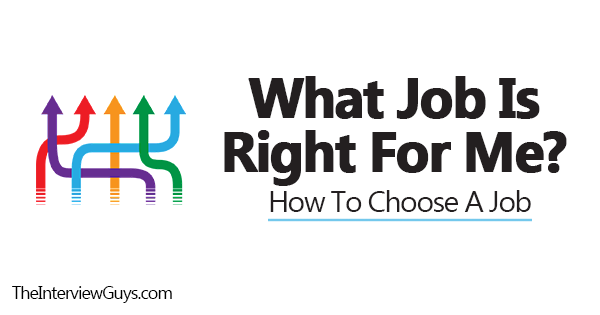 what job is right for me