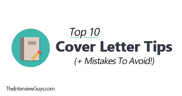 Tips For Cover Letter from theinterviewguys.com