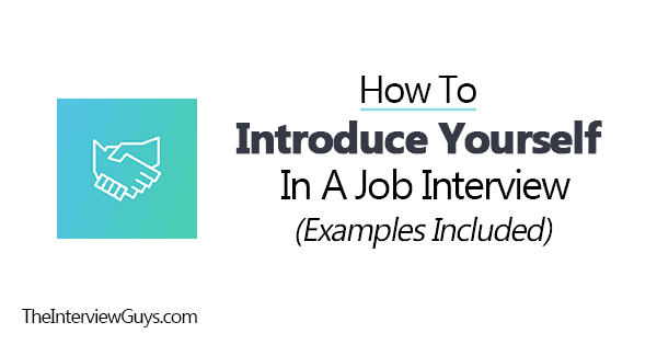 introduce yourself interview