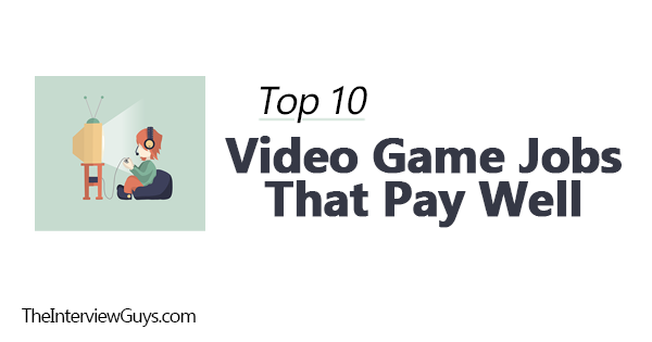 video game jobs that pay well