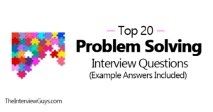 interview answers to problem solving