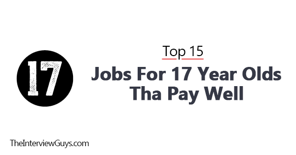 jobs for 17 year olds