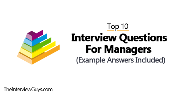 interview questions for managers