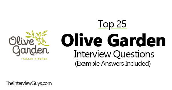 olive garden interview questions