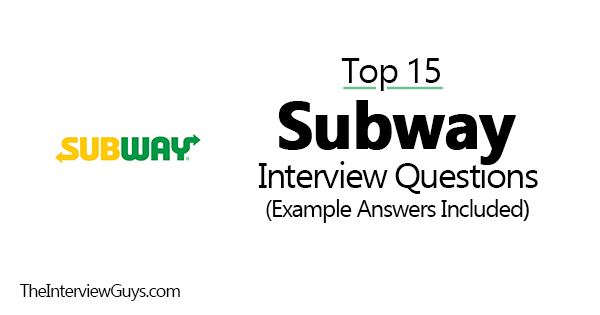 subway interview questions
